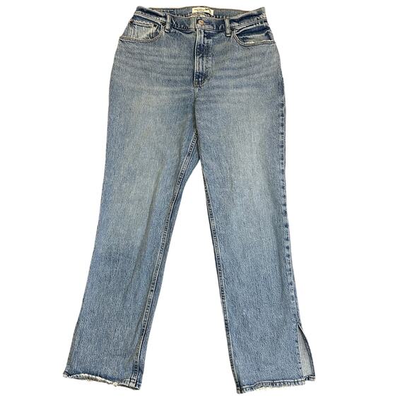 Abercrombie The 90s Straight Ultra High Rise Curve Love Size 26/2S - Picture 1 of 6